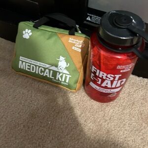 Medical kit and dog first aid kit